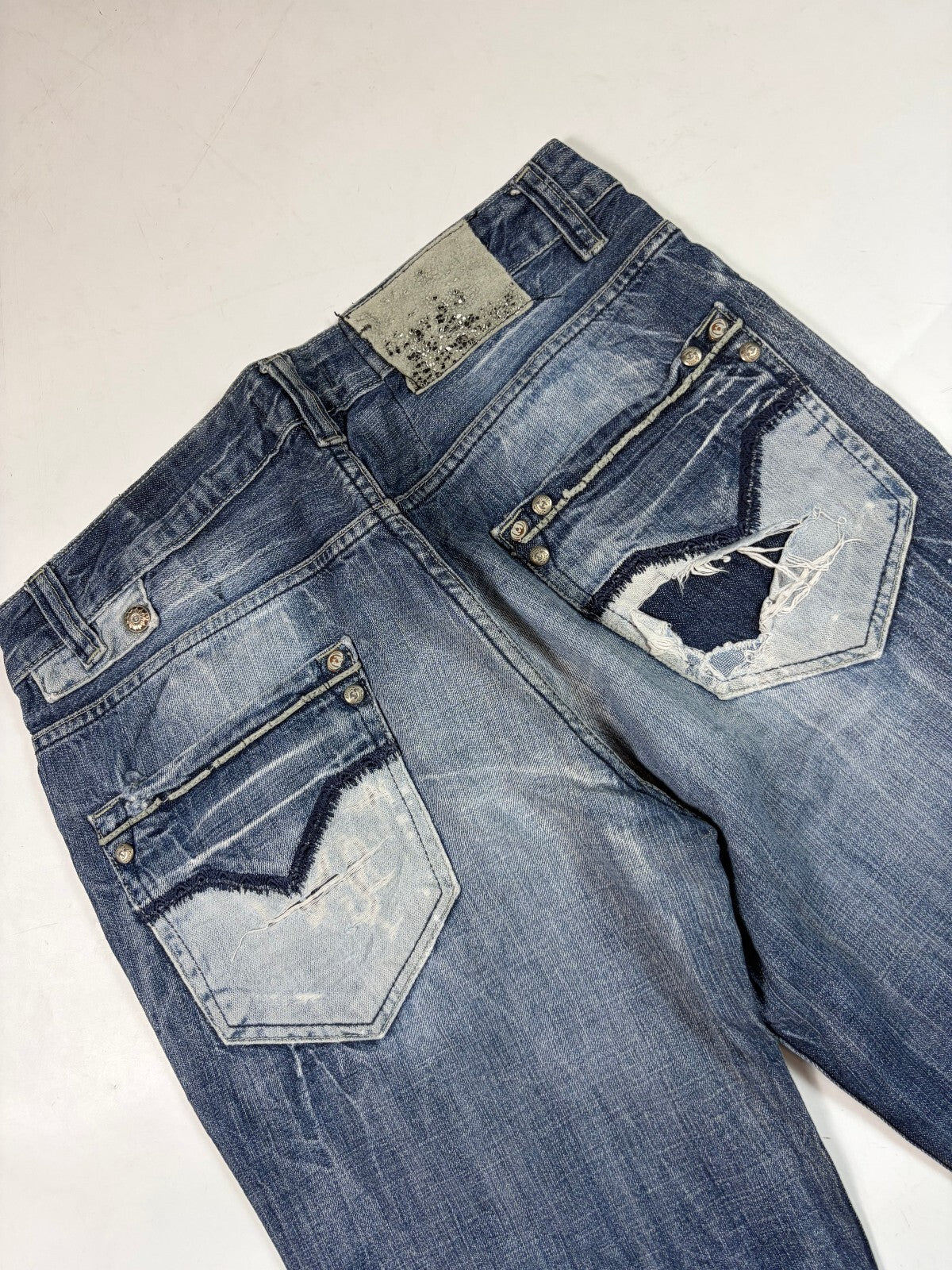 Vintage Y2K Dolce & Gabbana baggy hip hop jeans (W33)