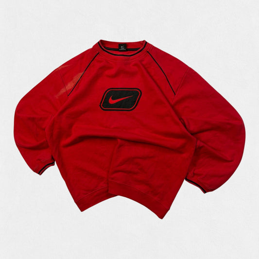 Vintage Y2K Nike centre swoosh sweatshirt (XL)