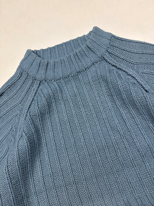 Vintage Prada sport ribbed fisherman knit sweater (M)