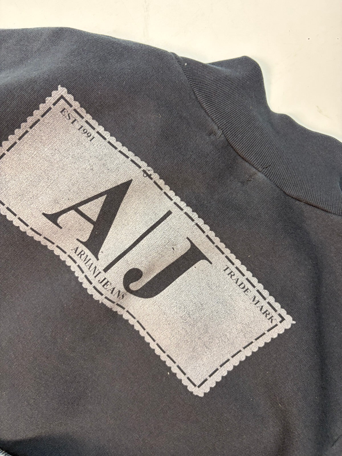 Vintage Y2K Armani Jeans track top (M)