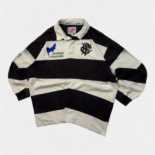 Vintage Barbarians 2000/01 Cotton Traders rugby shirt (XXL)