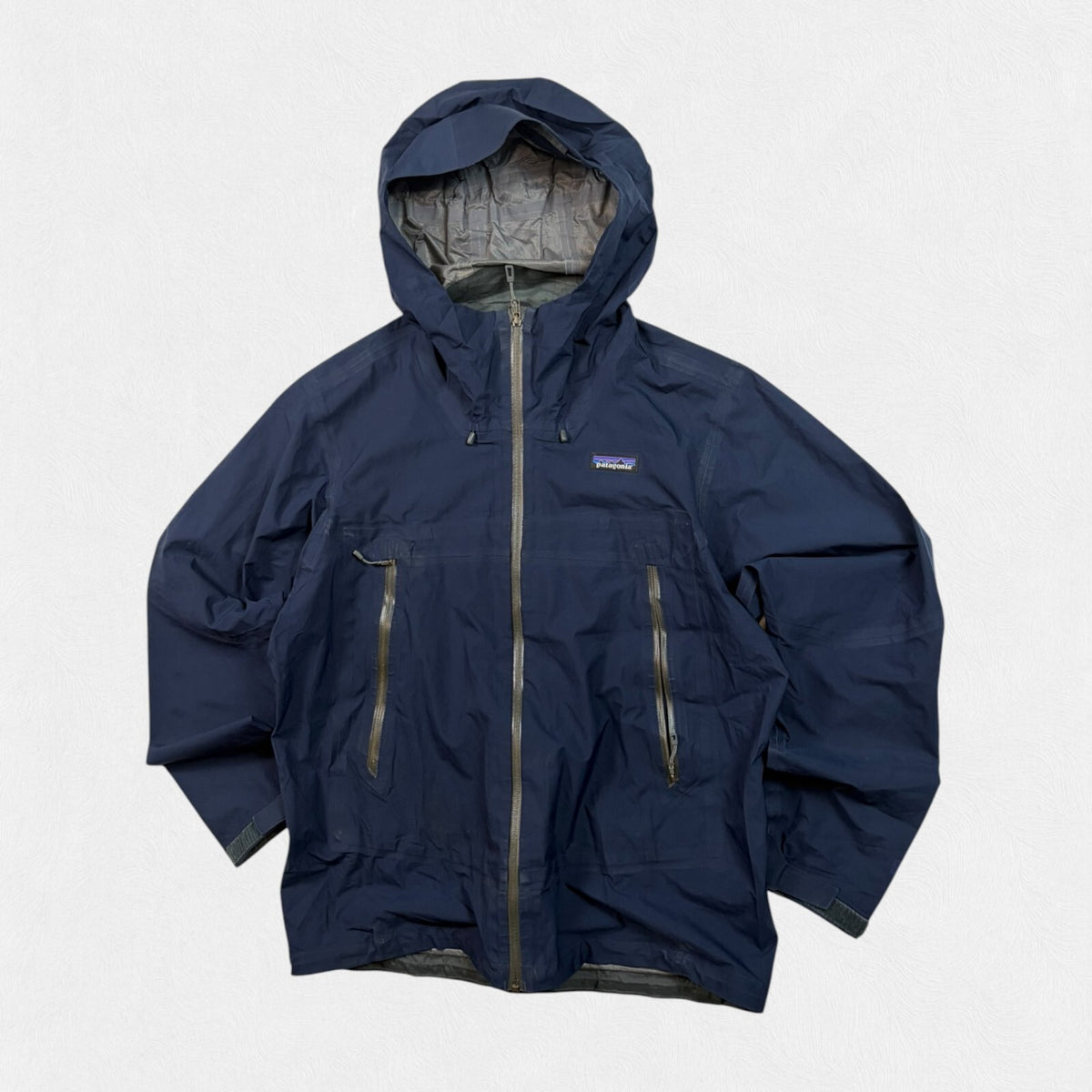 Patagonia h2no waterproof hooded rain jacket (M)
