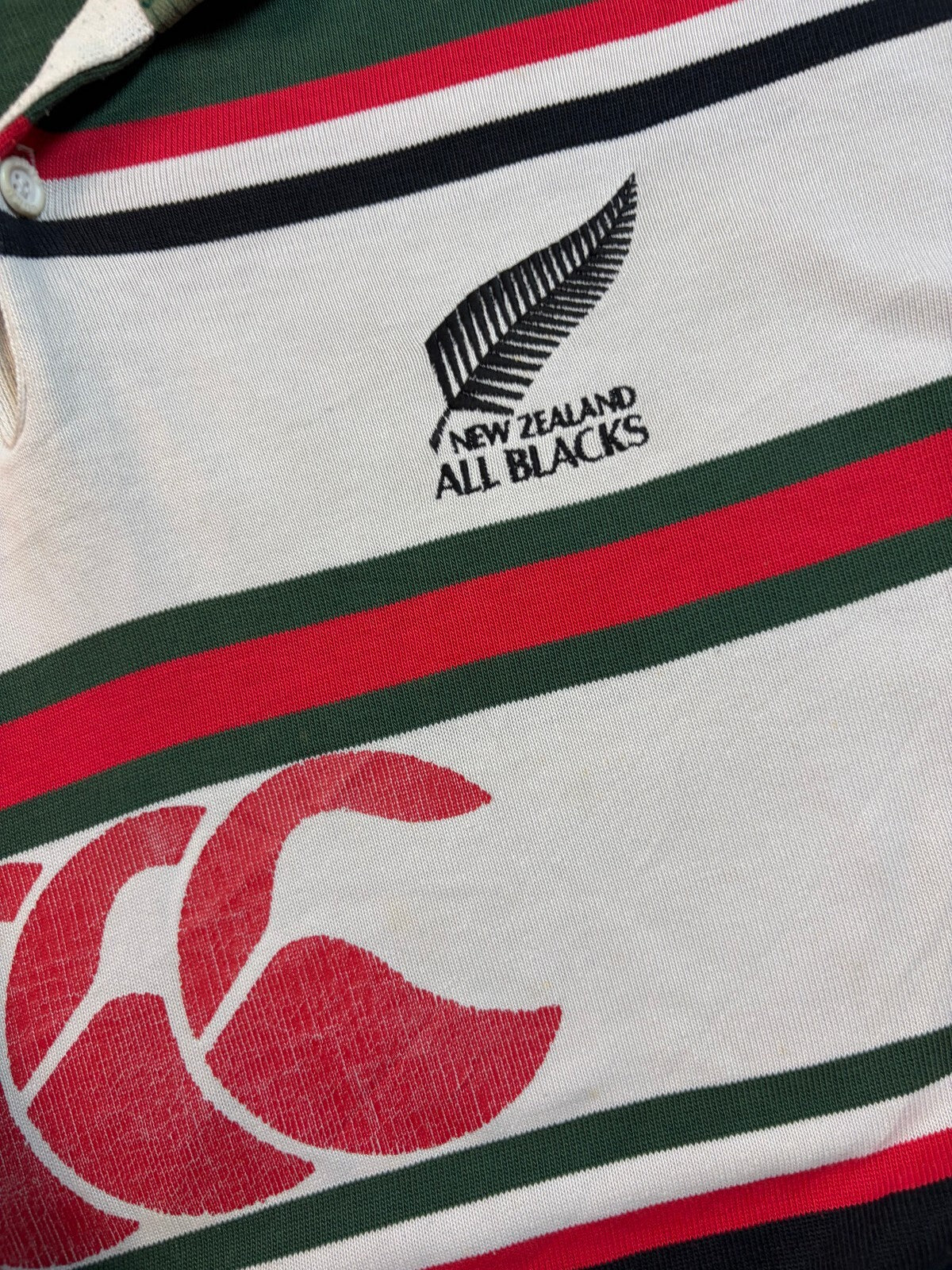 Vintage New Zealand 1994-96 Canterbury training rugby shirt (XL)