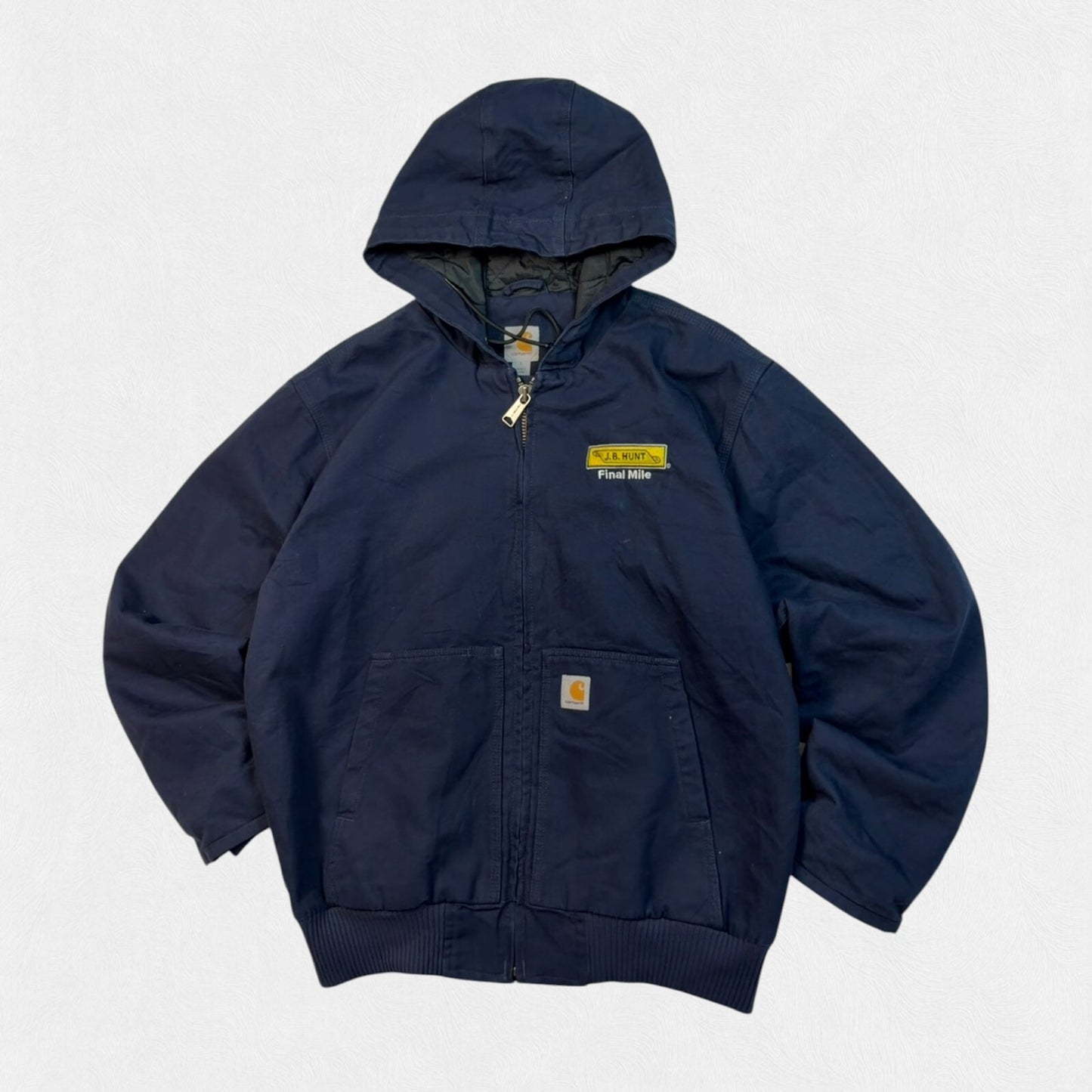 Carhartt hooded active workwear jacket (L)