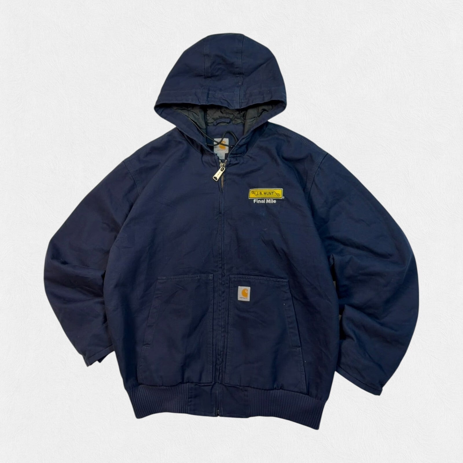 Carhartt hooded active workwear jacket (L)