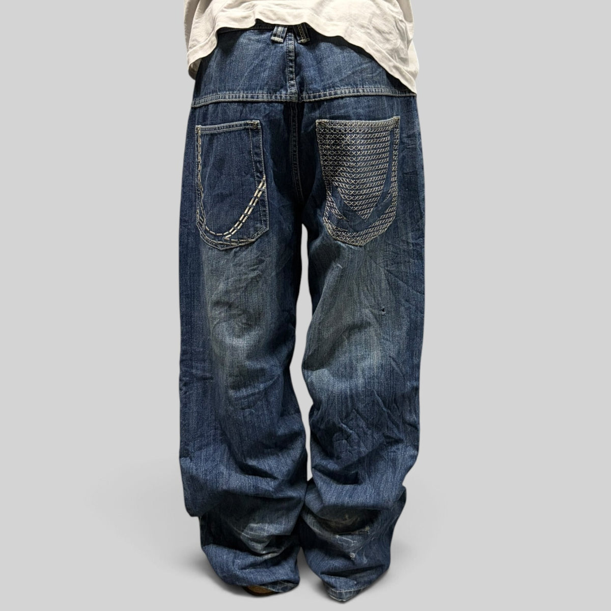 Vintage Y2K Karl Kani baggy hip hop jeans (W36)
