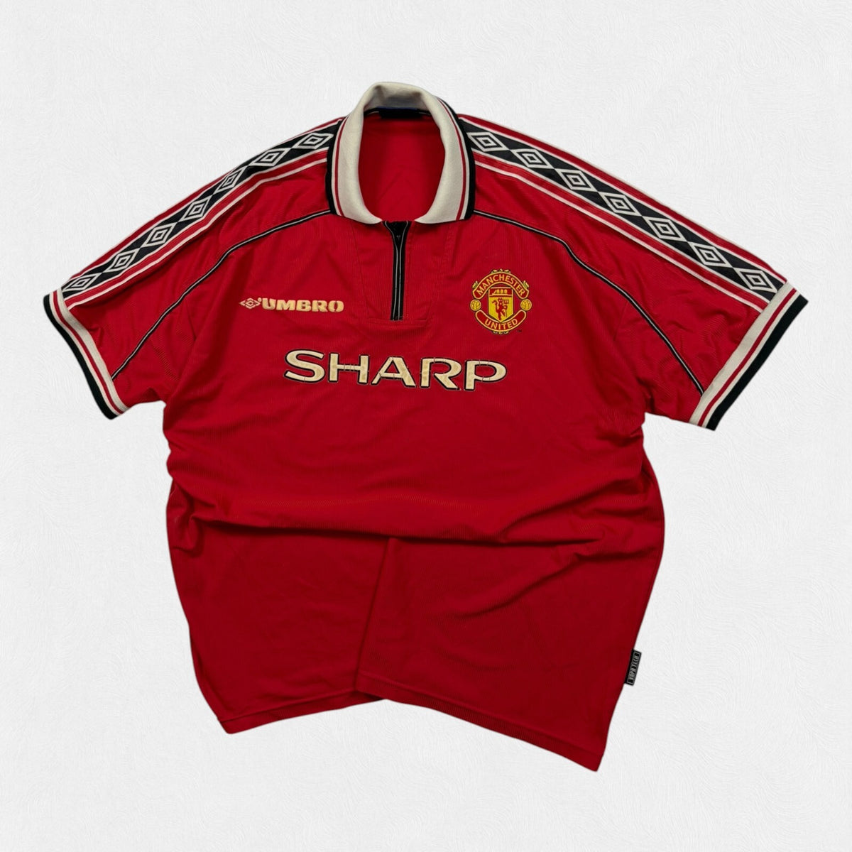 Vintage Manchester United 1998-00 Umbro home football shirt (XXL)
