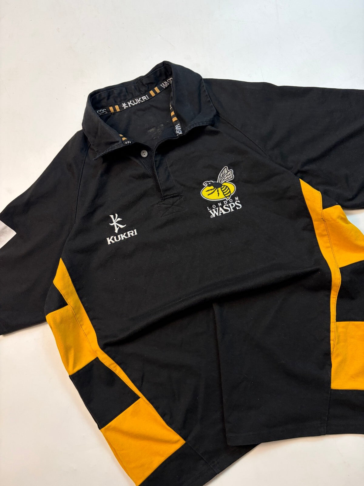 Vintage London Wasps 2000s Kukri rugby union shirt (XL)
