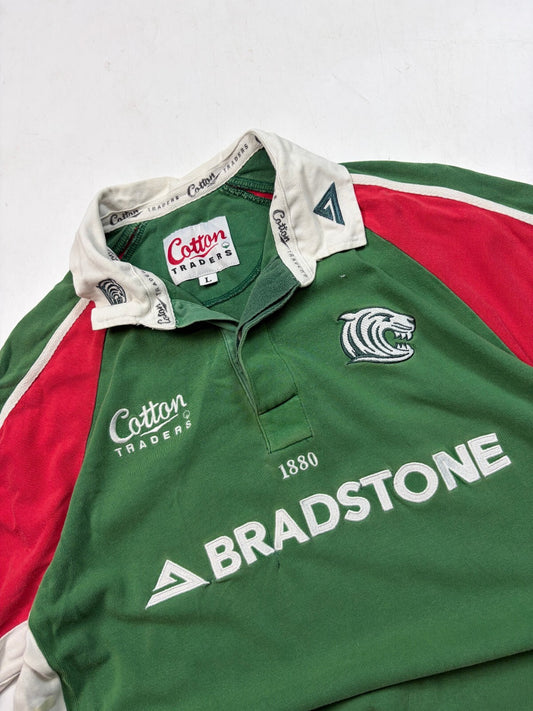Vintage Leicester Tigers 2003/04 Cotton Traders rugby shirt (L)