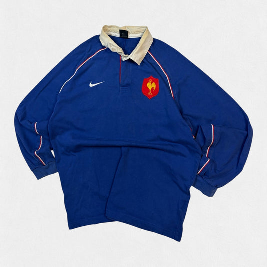 Vintage France 2001-03 Nike rugby union shirt (L)