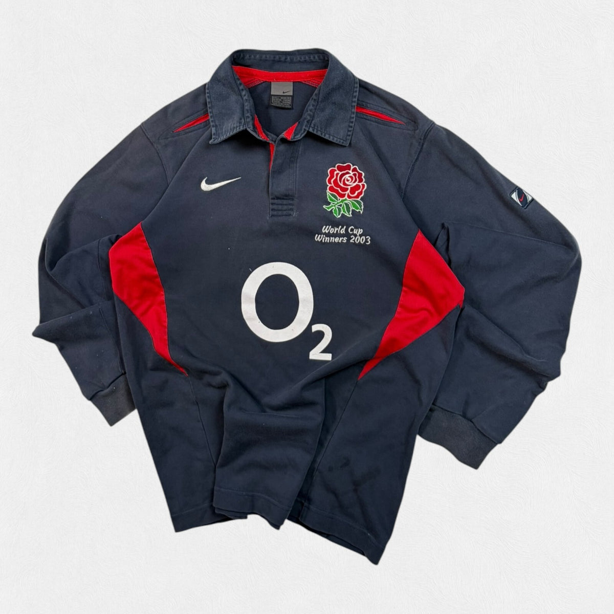 Vintage England 2003 world cup winners Nike away rugby shirt (L)
