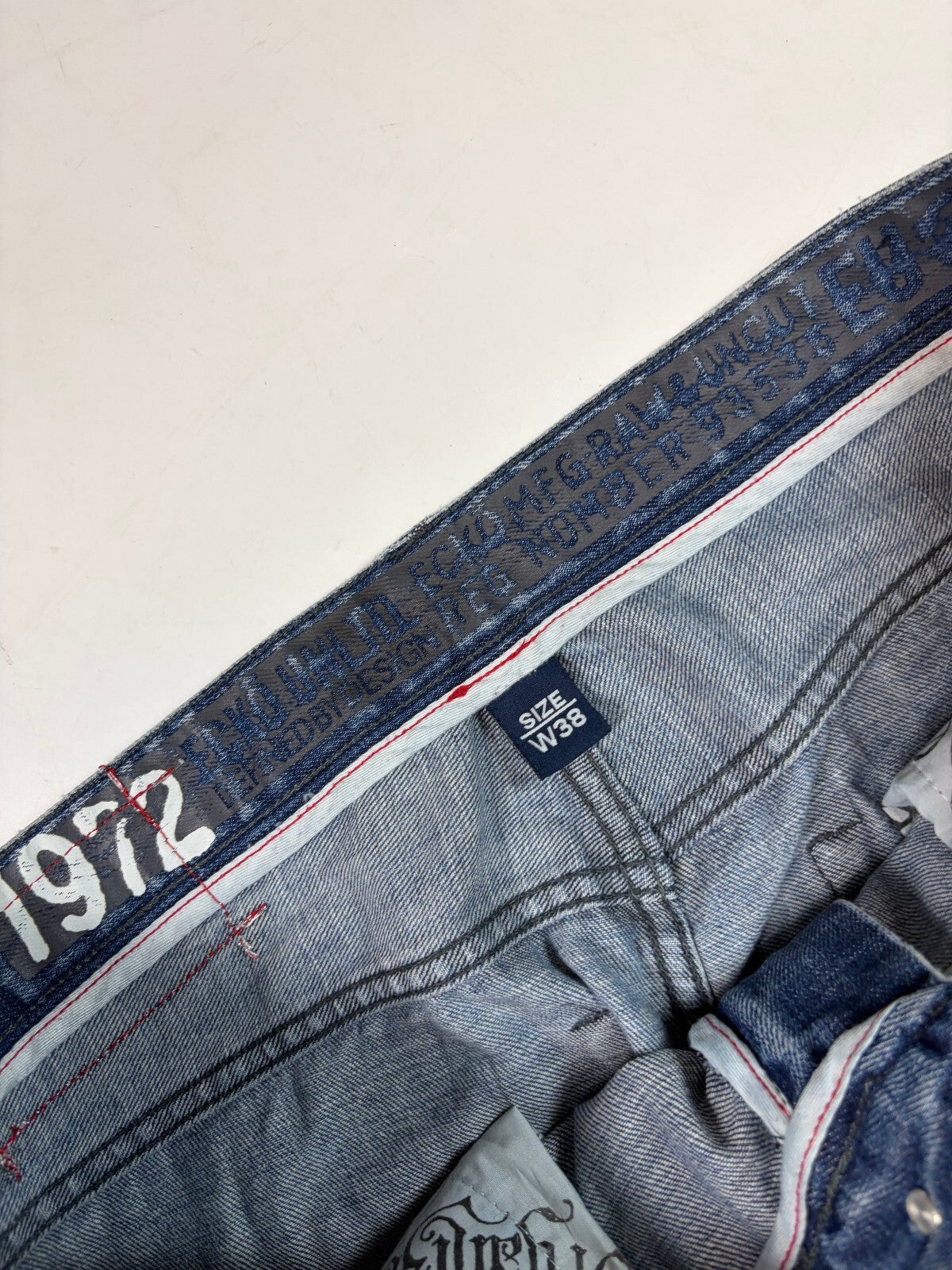 Vintage Y2K Ecko Unltd baggy hip hop jeans (W38)