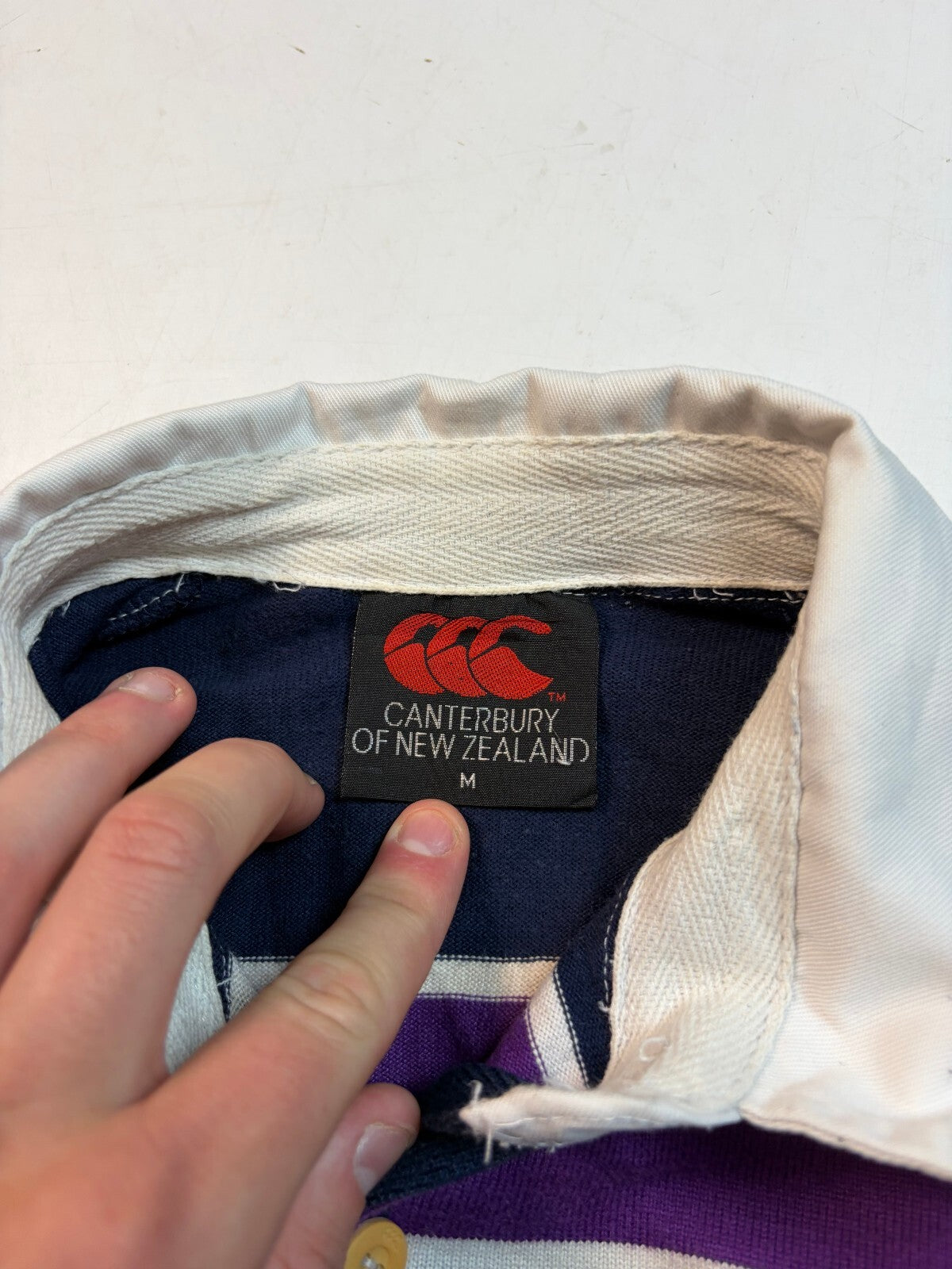 Vintage Scotland 2000-02 Canterbury rugby union shirt (M)