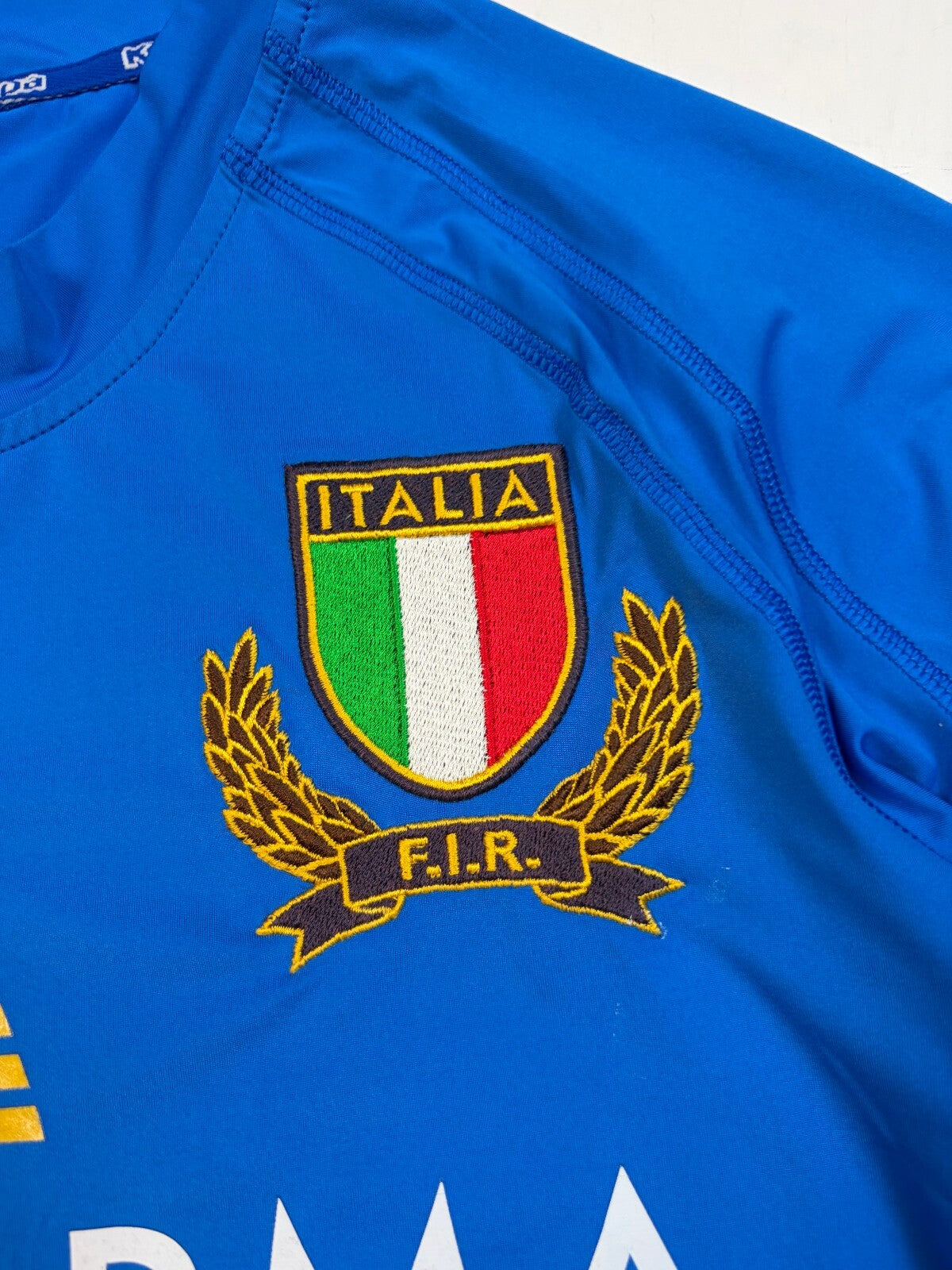 Italy 2010/11 Kappa home rugby union shirt (L)