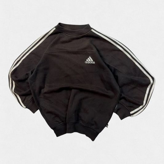 `Vintage 90s adidas side stripe sweatshirt (S)