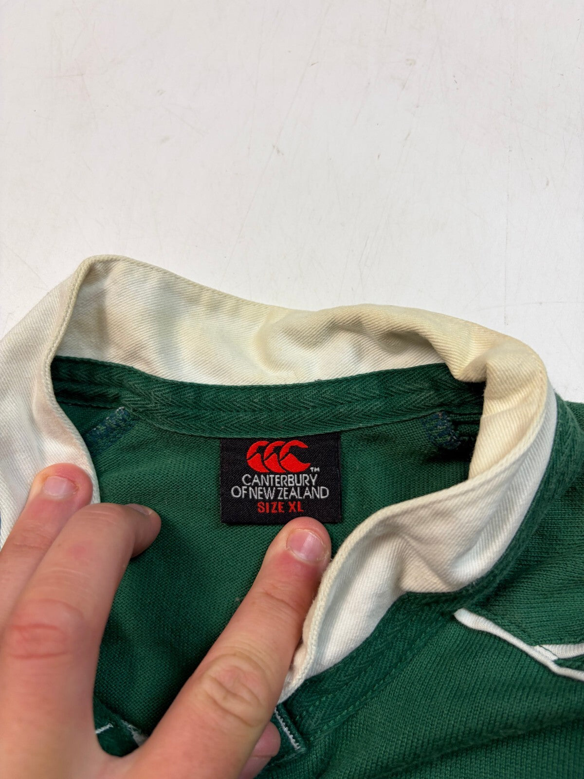Vintage Ireland 2007/08 Canterbury rugby union shirt (XL)