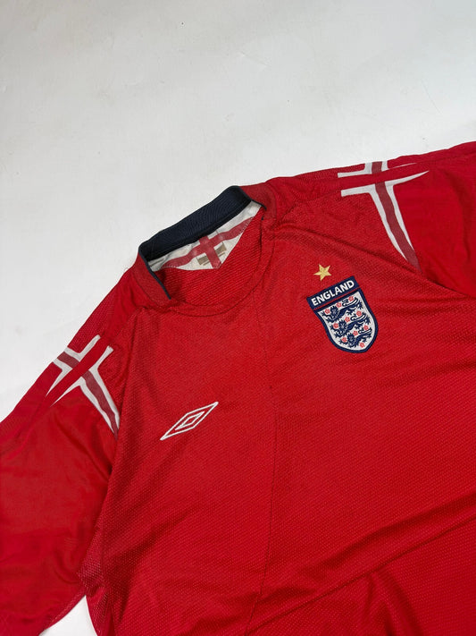 Vintage England 2004-06 Umbro away football shirt (L)