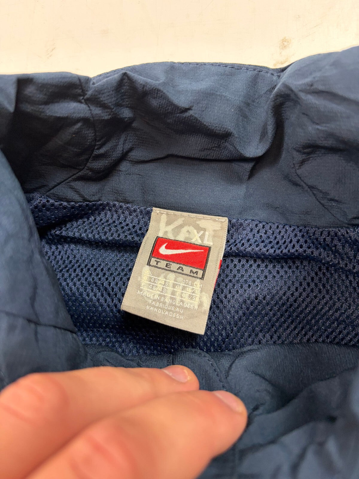 Vintage USA 2007/08 Nike football track jacket (YXL)