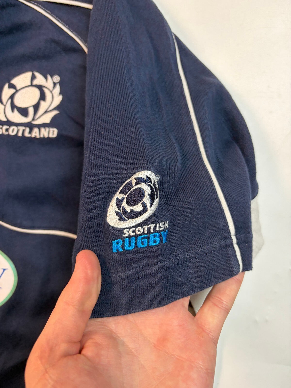 Vintage Scotland 2007/08 Canterbury rugby union shirt (XL)