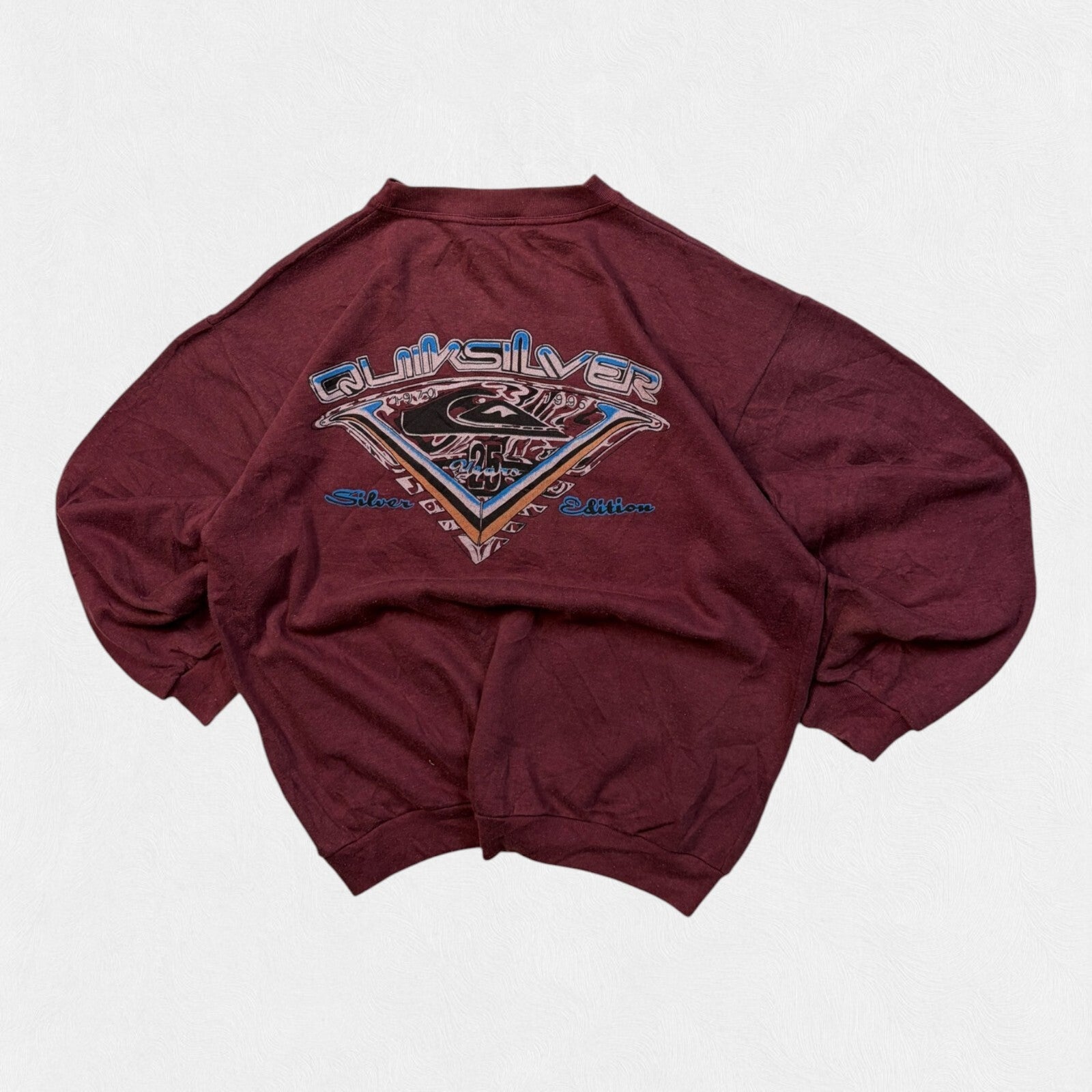 Vintage 90s Quiksilver surfwear sweatshirt (XL)
