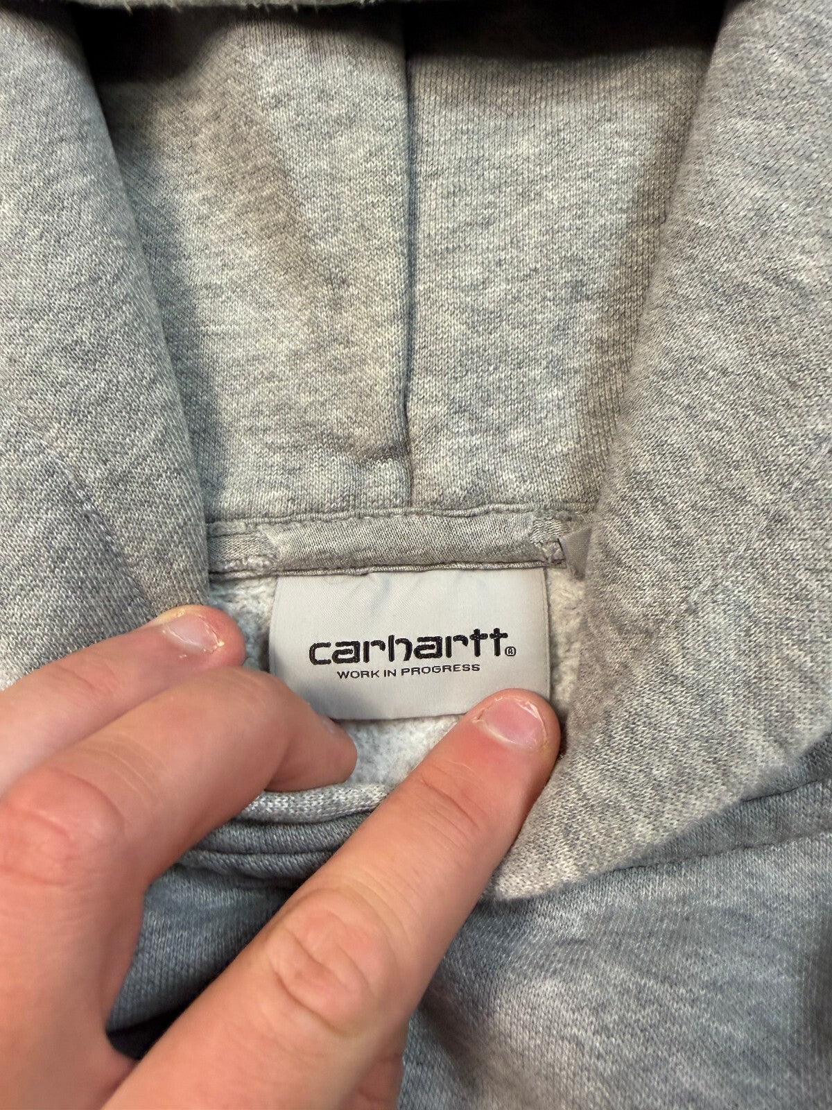 Carhartt WIP spell out hoodie (M)