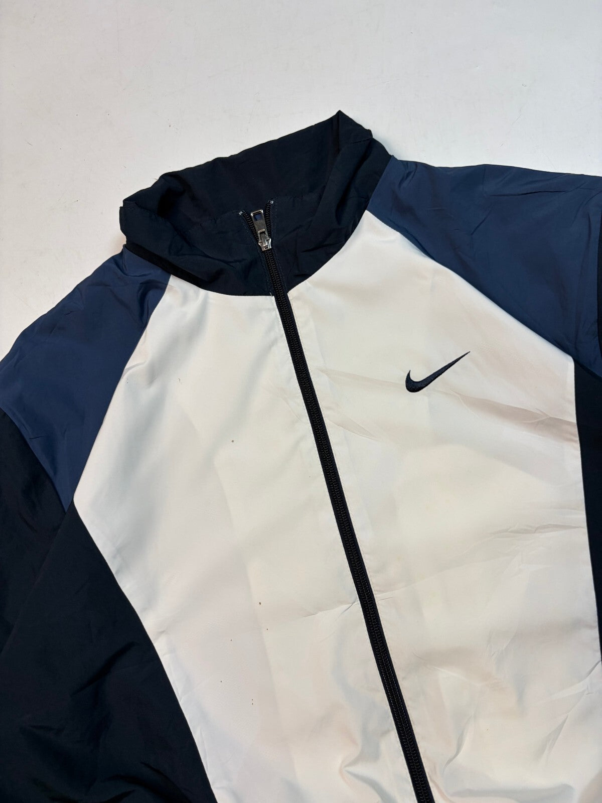 Vintage Y2K Nike colour block track jacket (XL)