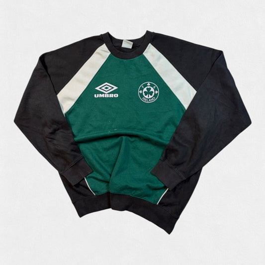 Vintage Republic of Ireland Umbro football sweatshirt (XL)