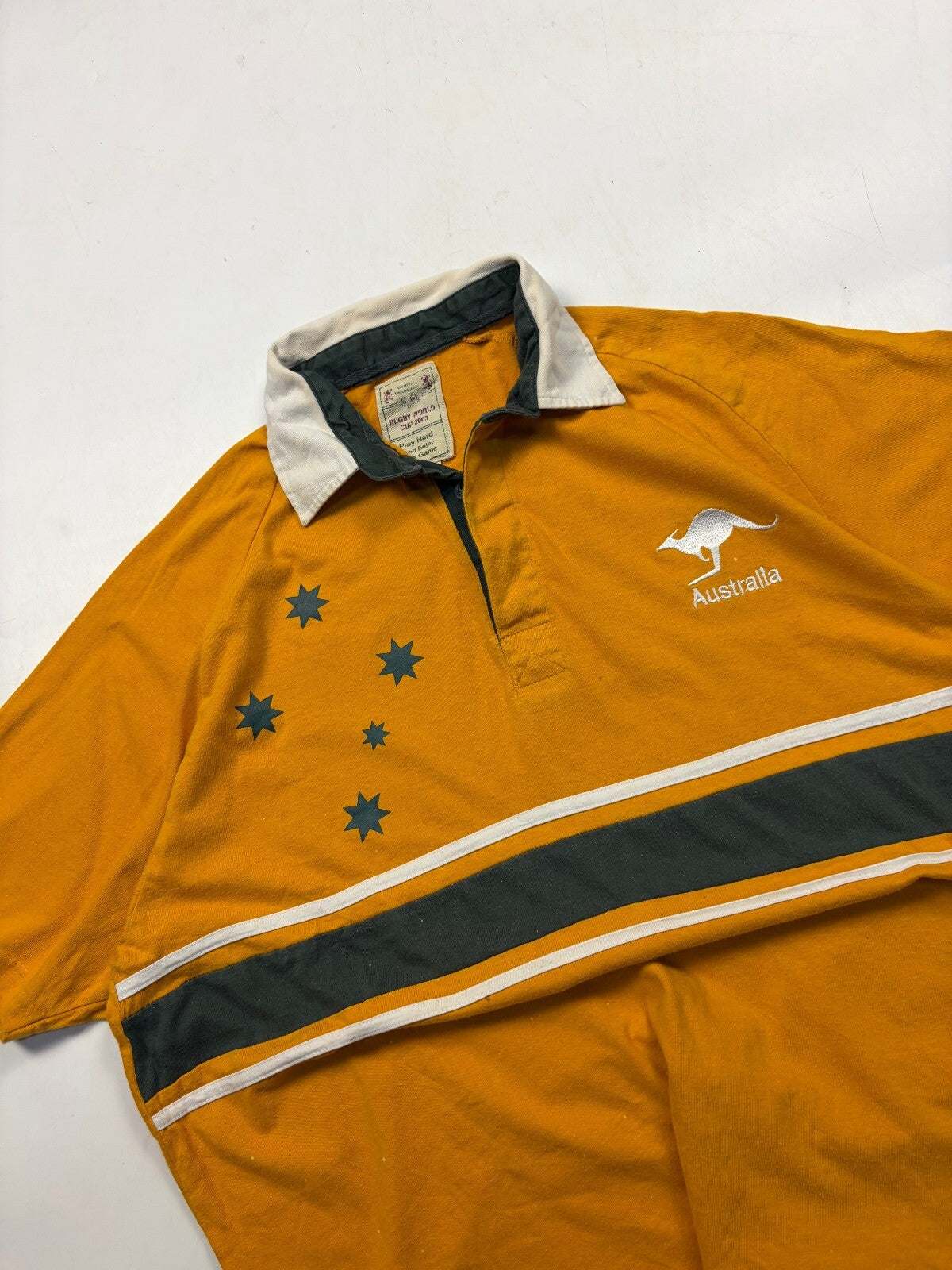 Vintage Australia 2003 world cup supporters rugby shirt (M)