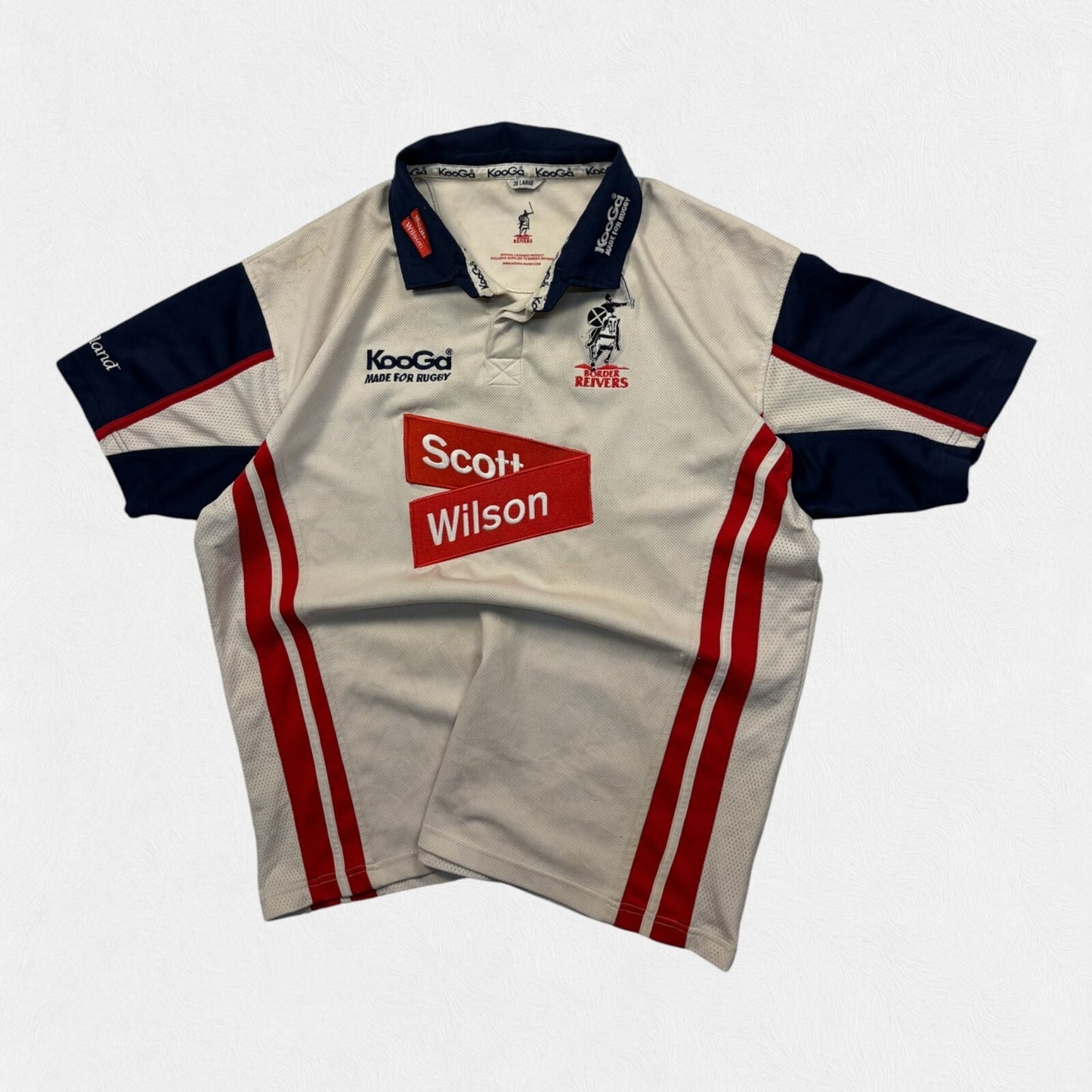 Vintage Border Reivers 2007 Kooga rugby union shirt (3XL)
