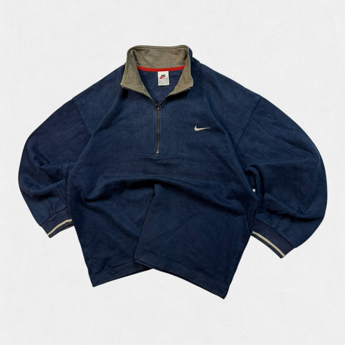 Vintage 90s Nike quarter zip sweatshirt (L)