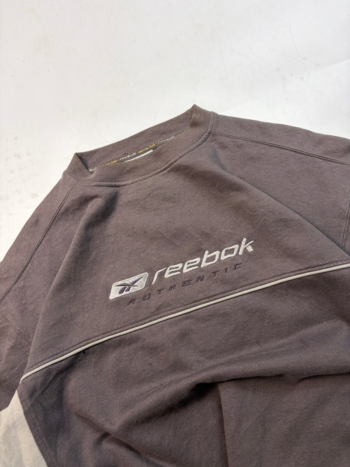 Vintage Reebok authentic spell out sweatshirt (L)