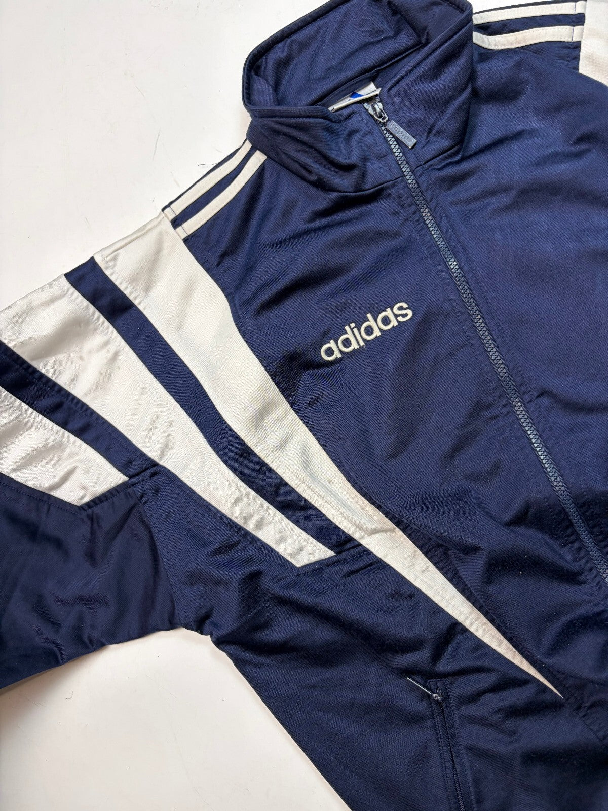 Vintage 90s adidas originals track top (L)