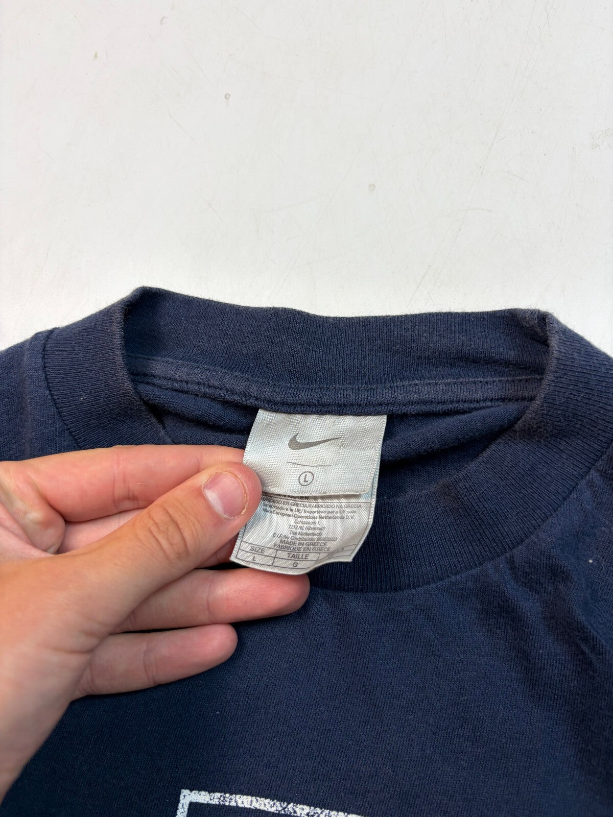Vintage Y2K Nike basketball graphic tee (L)