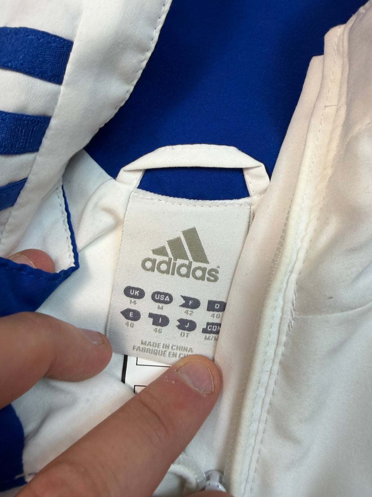 Vintage Y2K France olympics Adidas track jacket (WM)