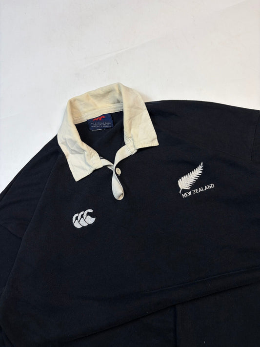 Vintage New Zealand 1986-90 Canterbury rugby shirt (XL)