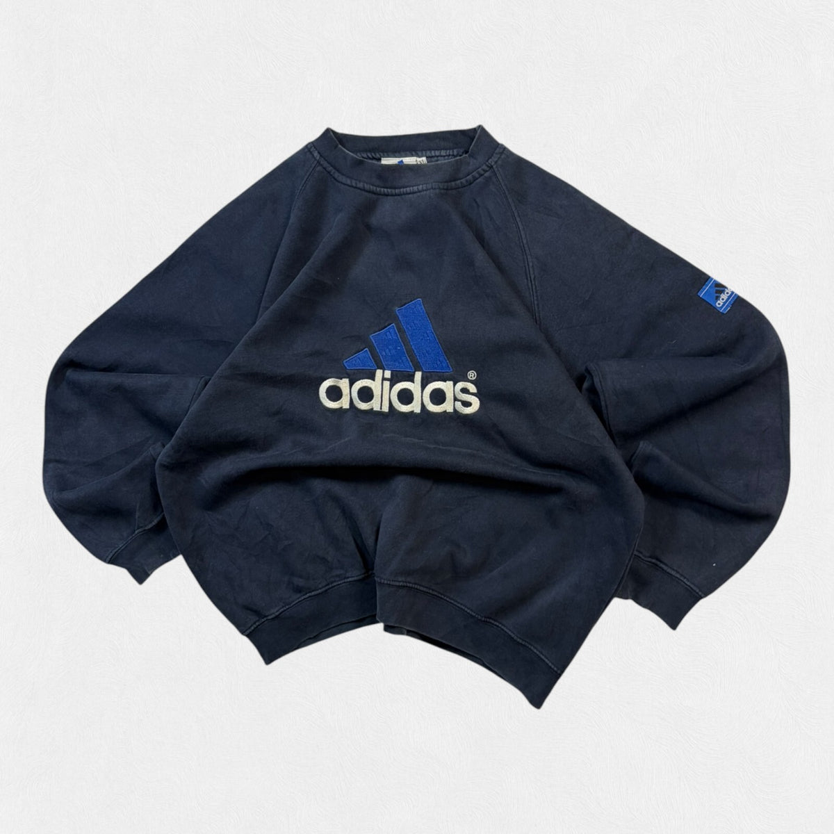 Vintage 90s adidas centre logo sweatshirt (XL)