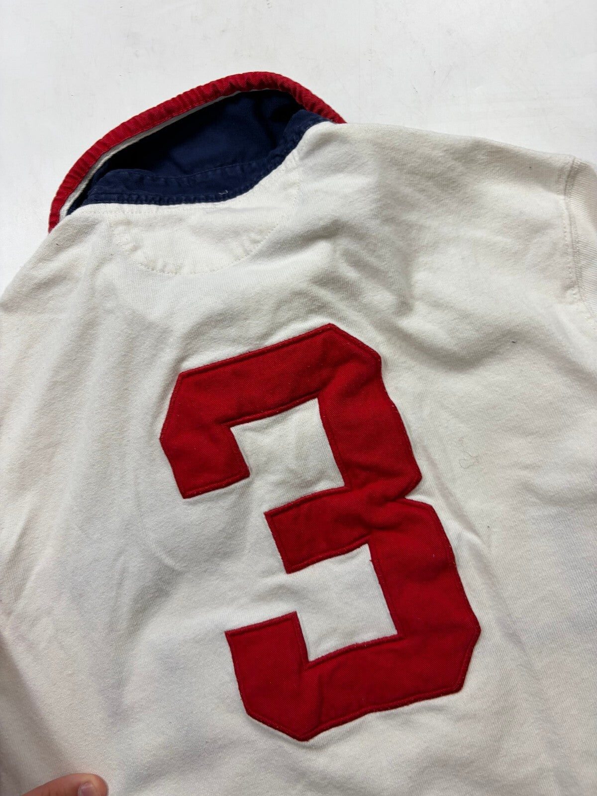 Vintage Ralph Lauren crest rugby polo shirt (M)