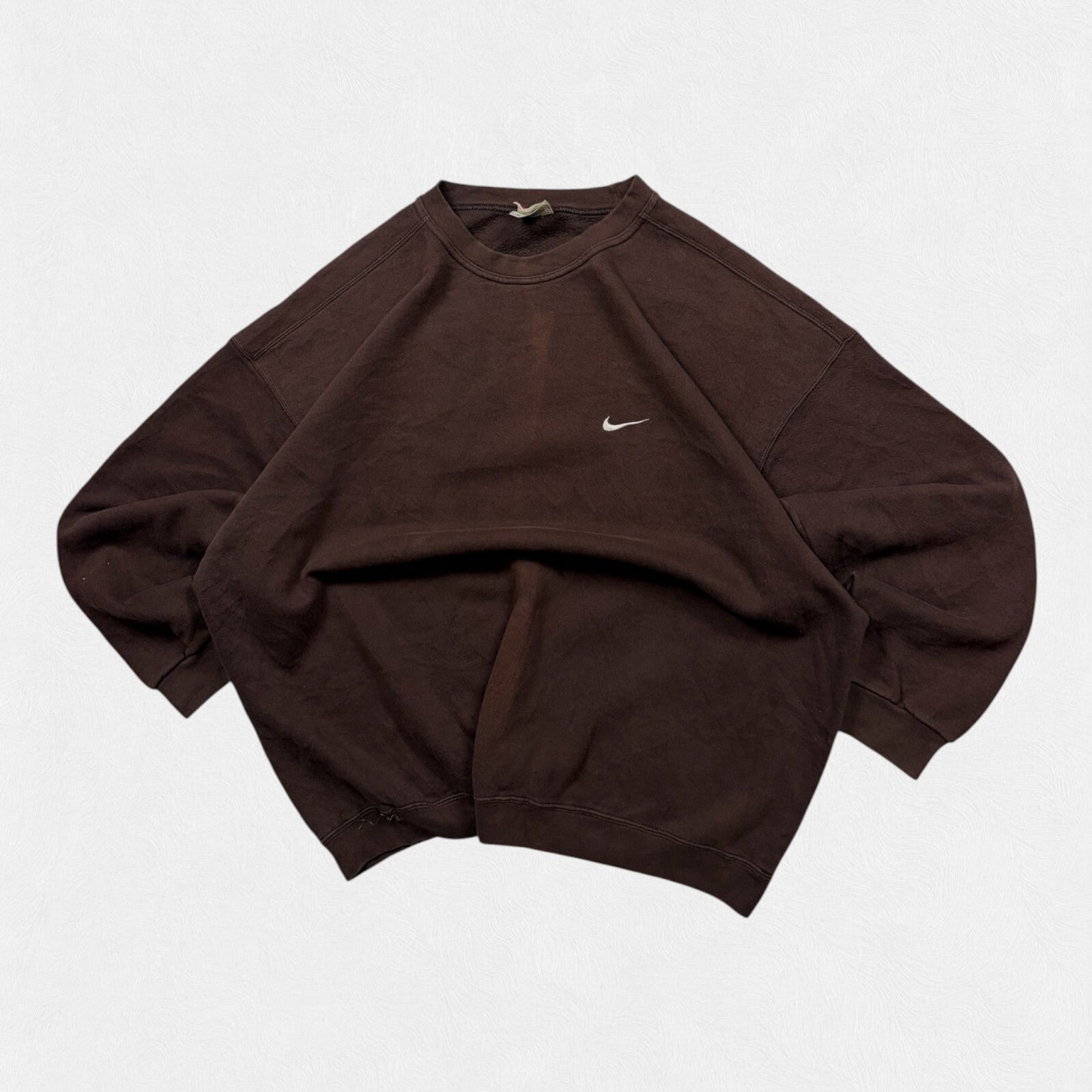 Vintage 90s Nike mini swoosh sweatshirt (XXL)