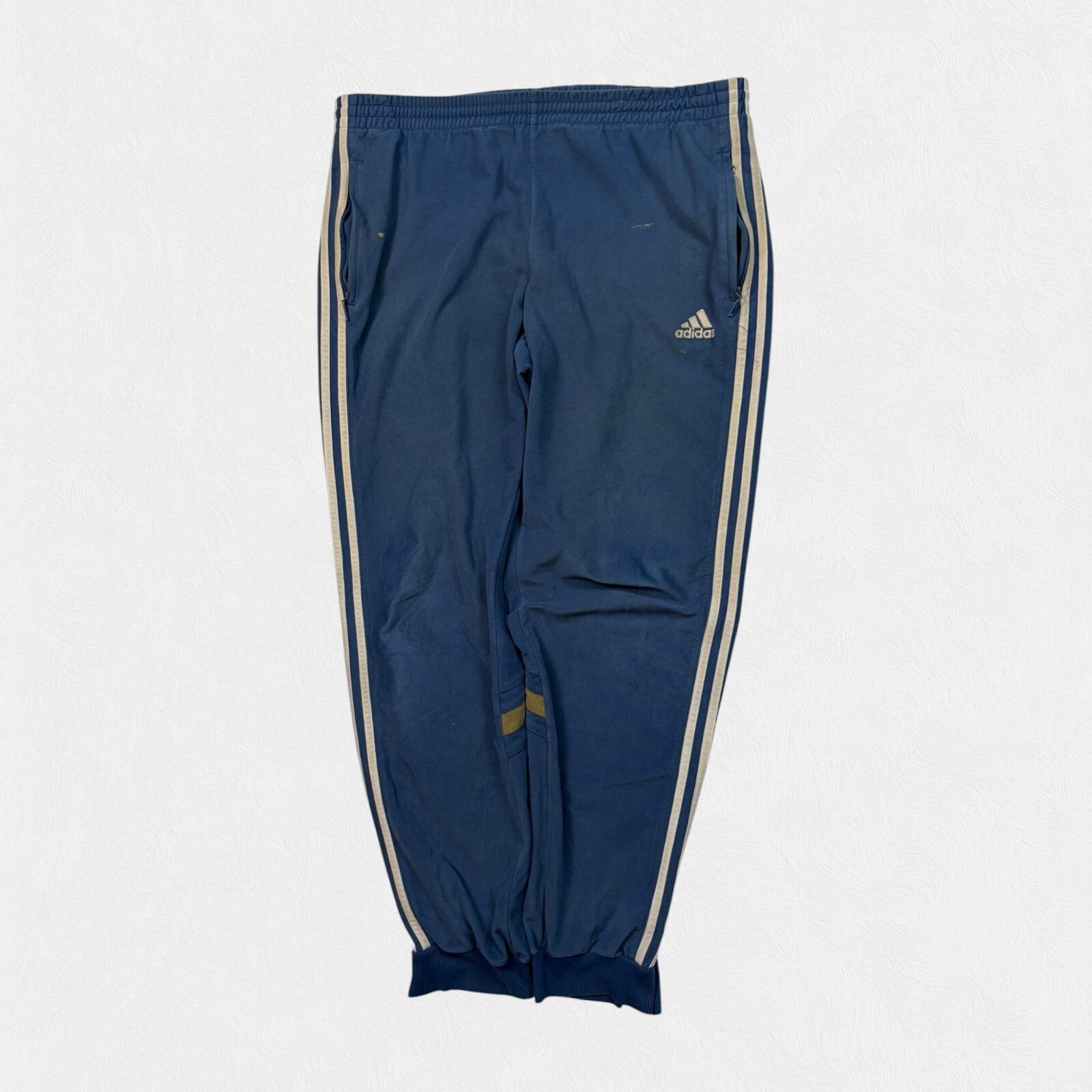 Vintage 90s Adidas colour block velour full tracksuit (M)