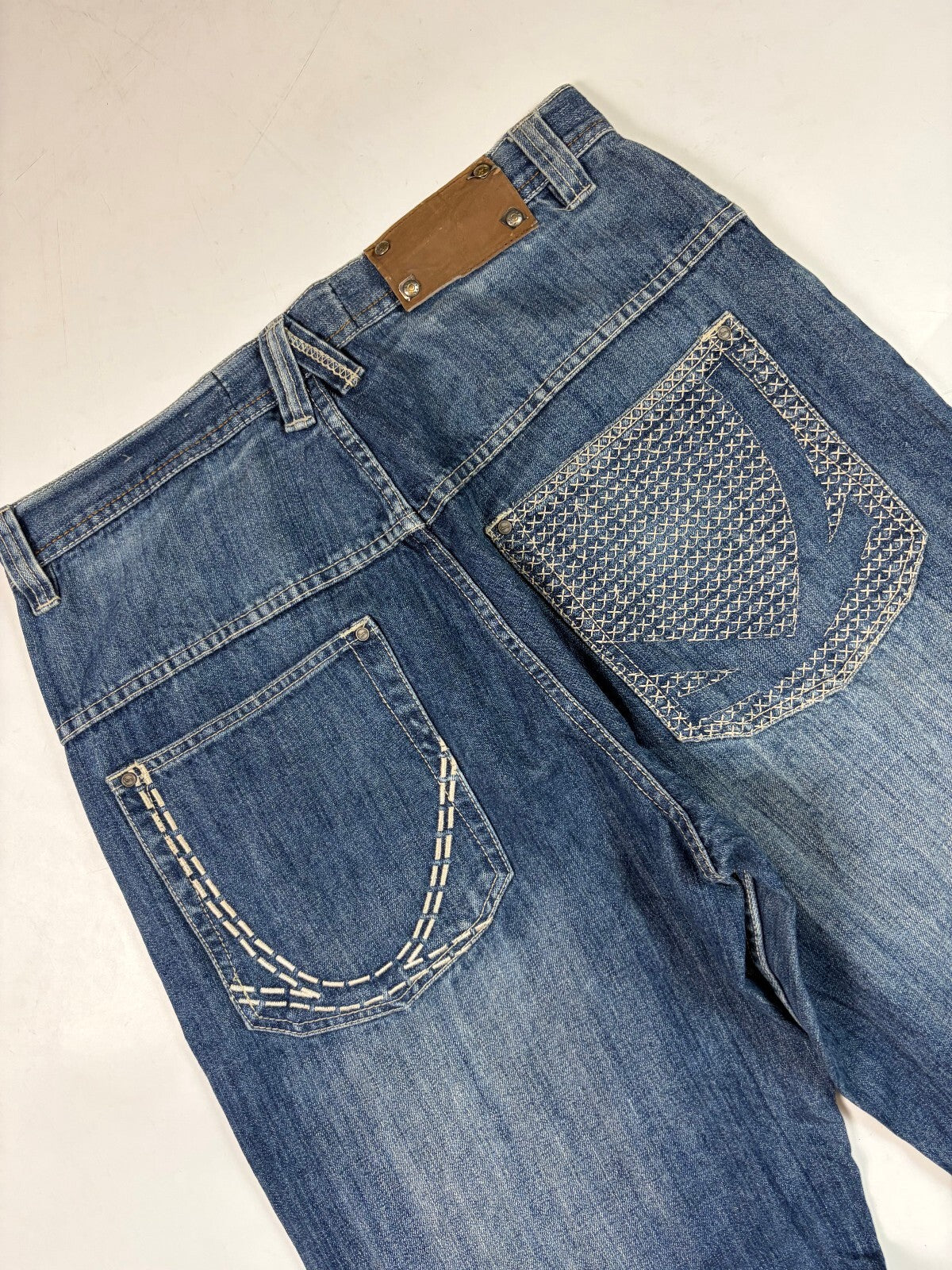 Vintage Y2K Karl Kani baggy hip hop jeans (W36)