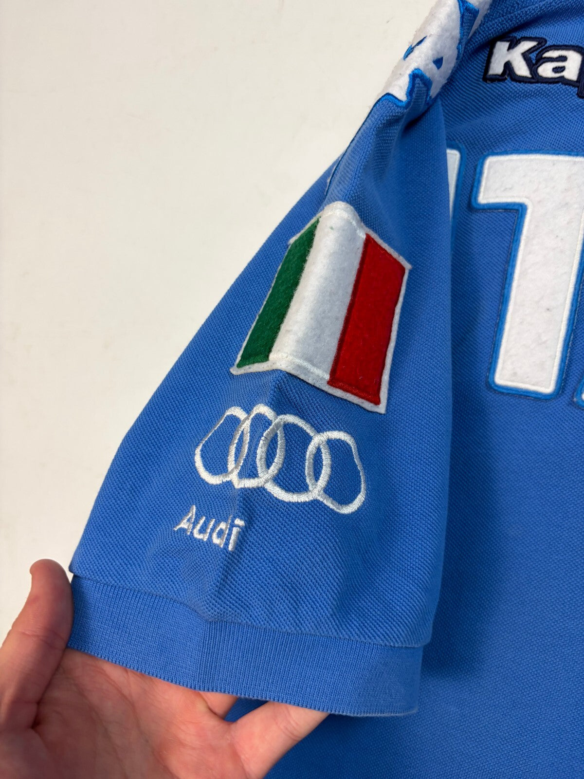 Vintage Kappa Italy ski team polo shirt (L)