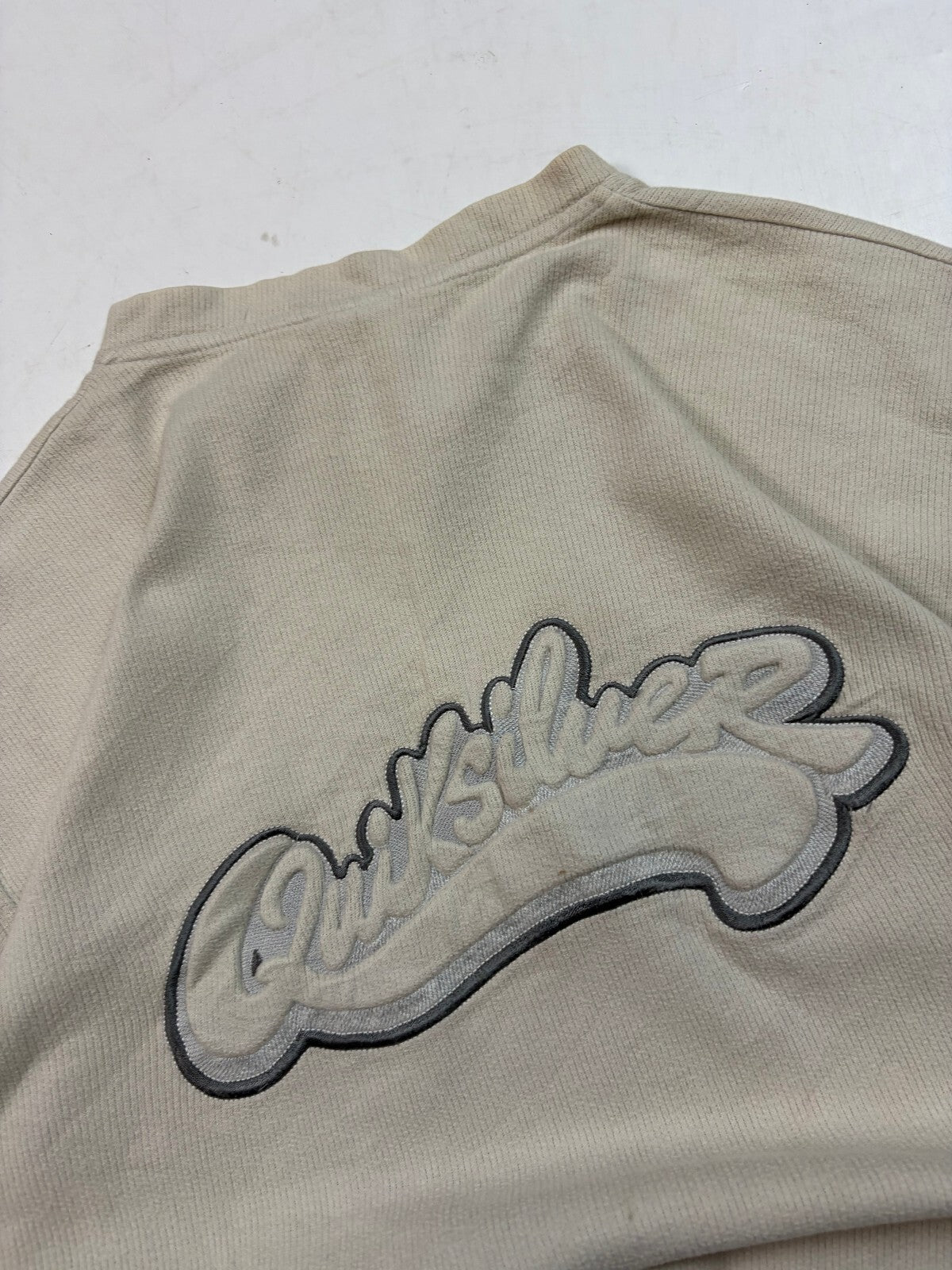 Vintage Y2K Quiksilver surfwear spell out sweatshirt (M)