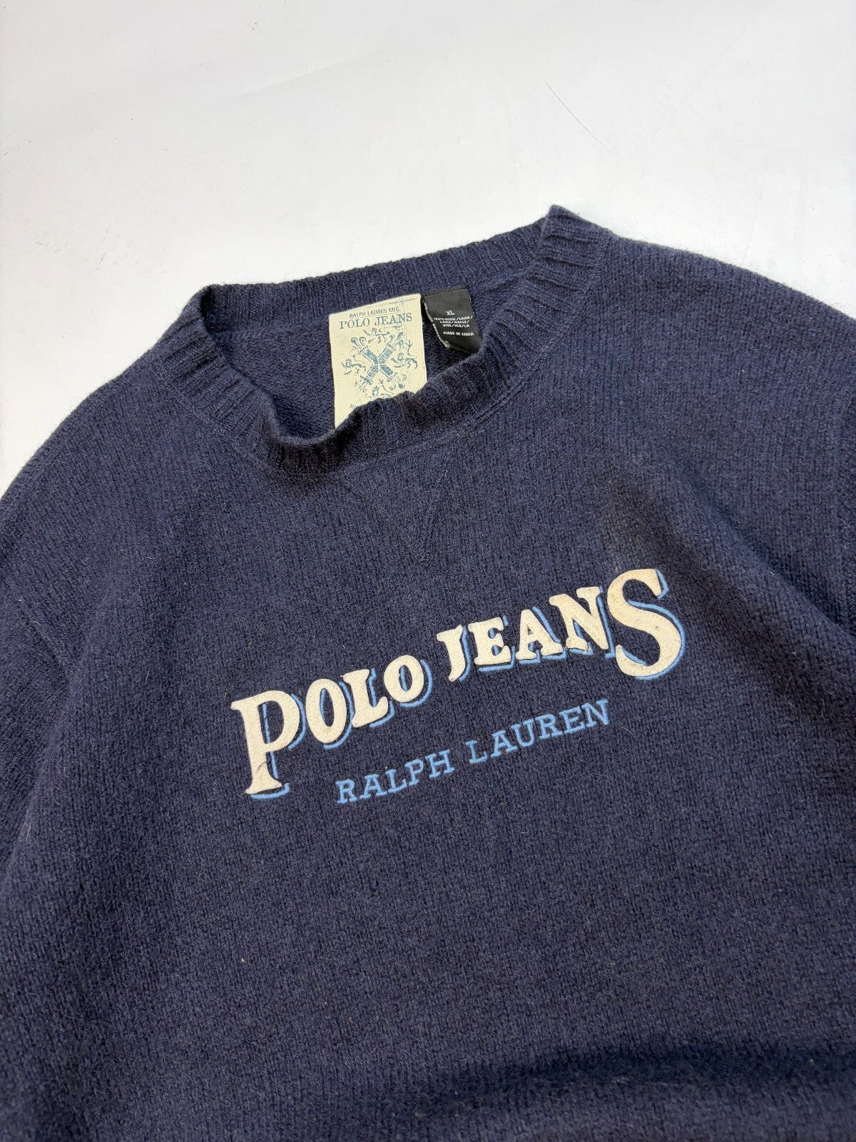 Ralph Lauren polo jeans co wool knit sweater (XL)