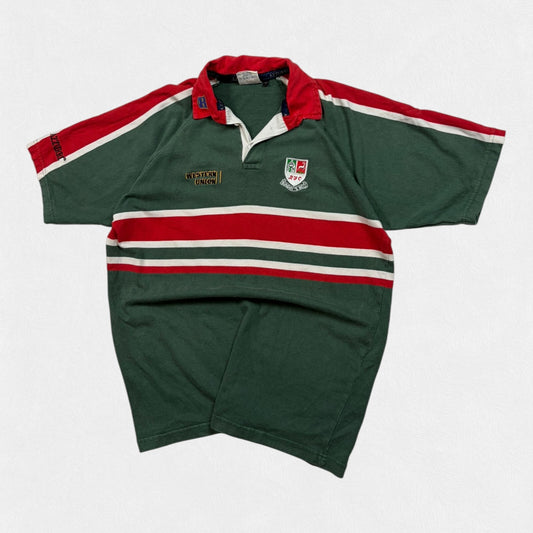 Vintage Sunday's well Cork Azzurri rugby union shirt (XL)