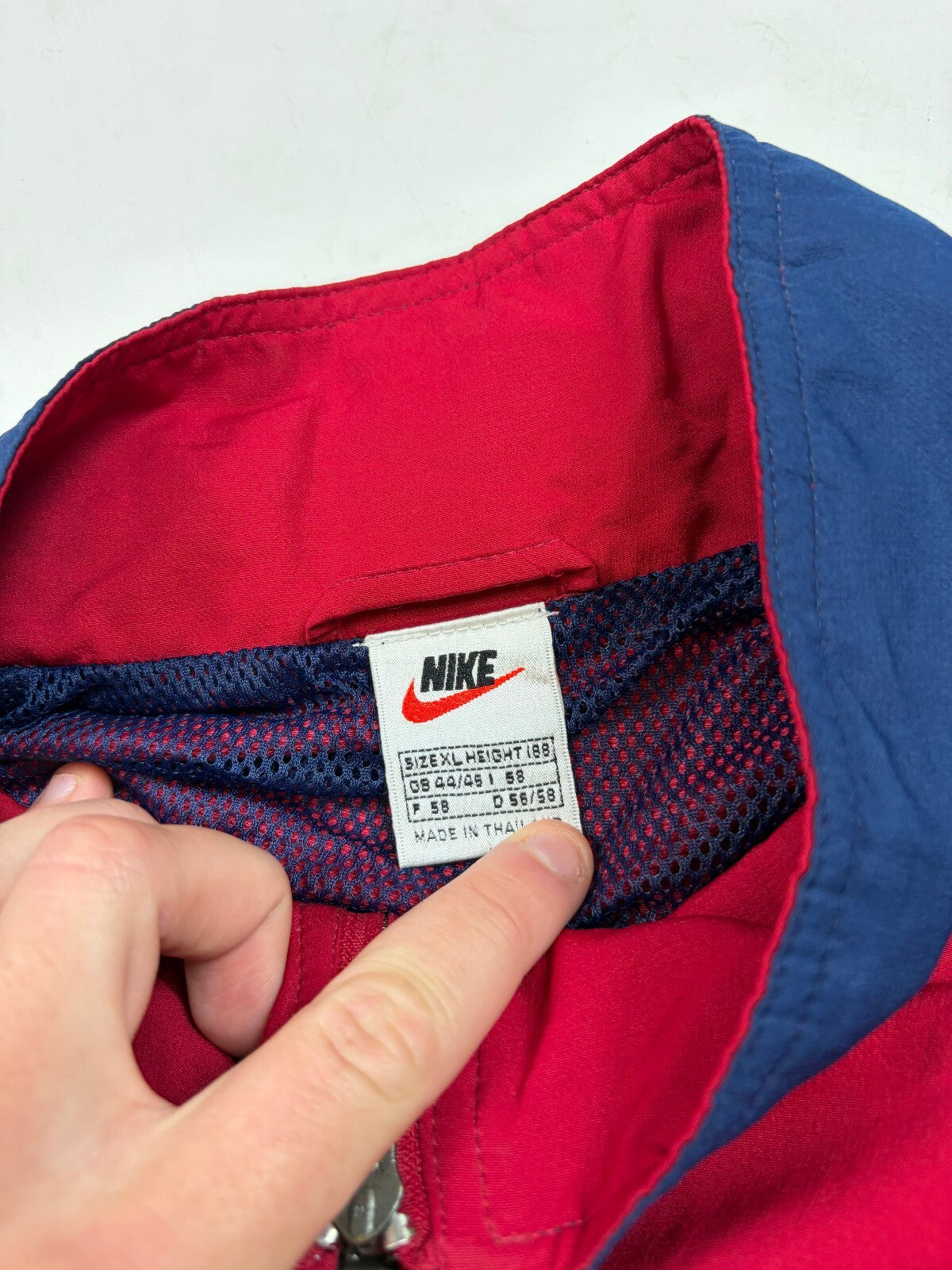 Vintage Barcelona 1998-00 Nike football track jacket (XXL)