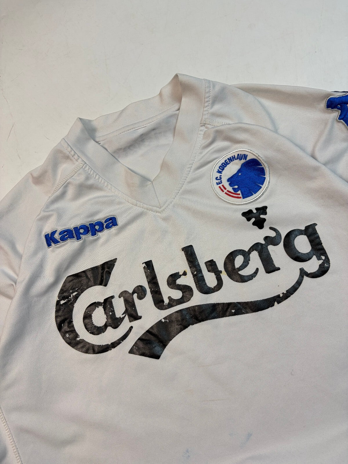 Vintage Copenhagen 2005/06 Kappa long sleeve football shirt (L)
