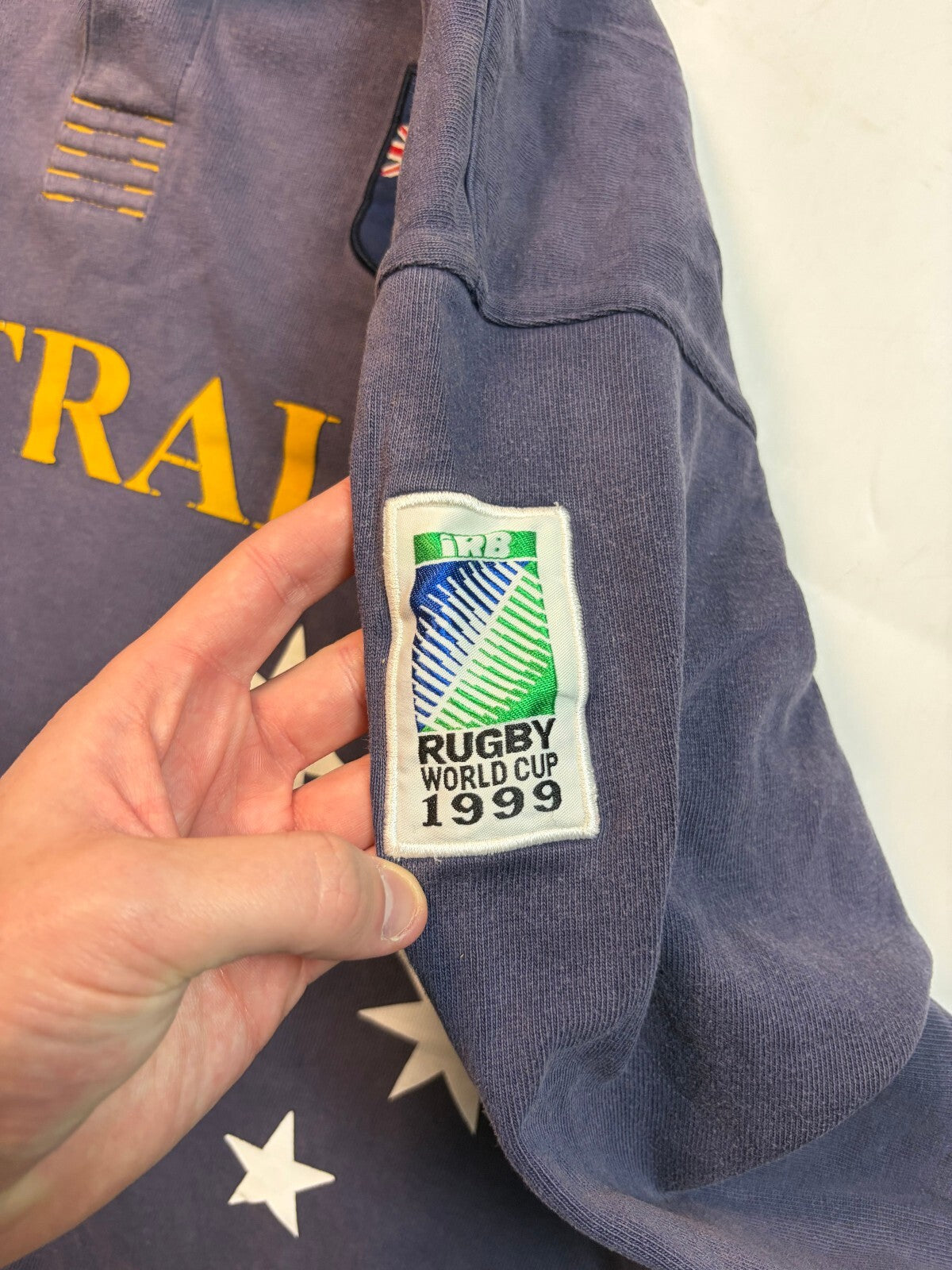Vintage Australia 1999 world cup Mizuno rugby union shirt (XL)