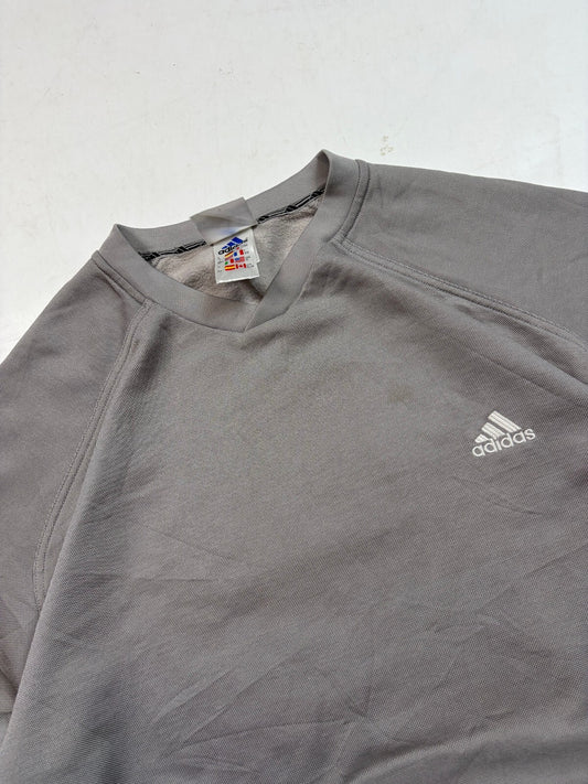 Vintage 90s adidas small logo sweatshirt (XL)