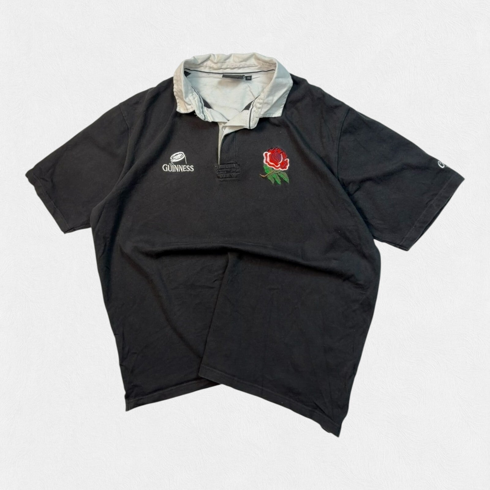 Vintage England Guinness Cotton Traders rugby shirt (XL)