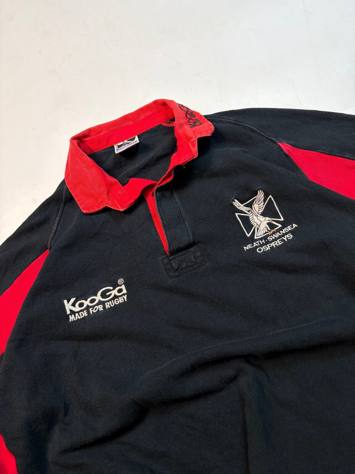 Vintage 2000s Ospreys Kooga training rugby shirt (XXL)